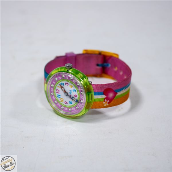 ESTATE SWATCH MADE FLIK FLAK CHILDRENS