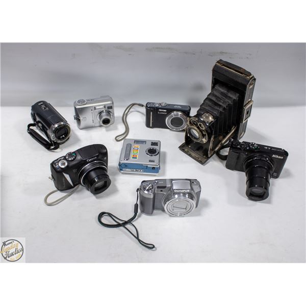 LOT OF CAMERAS