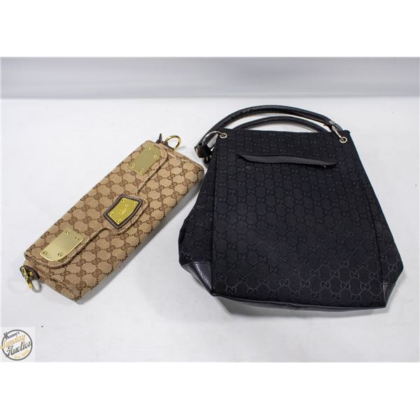 ESTATE REPLICA GUCCI PURSES (2) TOGETHER
