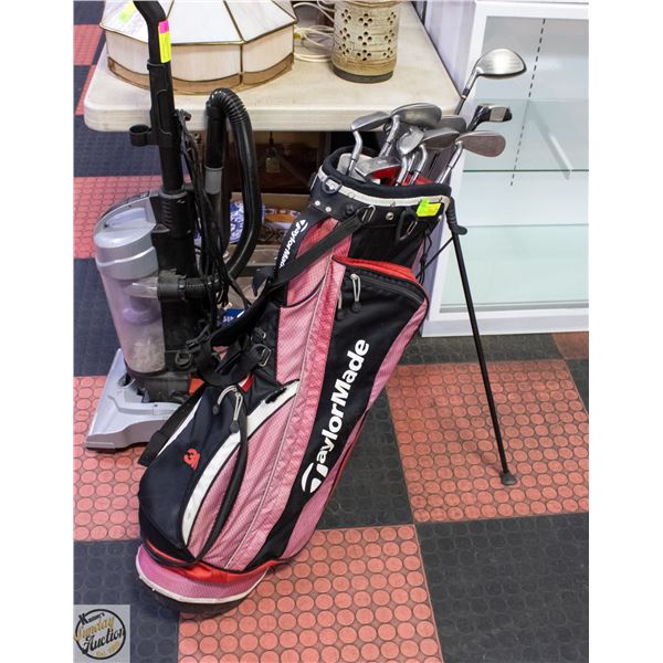 11 RH GOLF CLUBS + STAND BAG