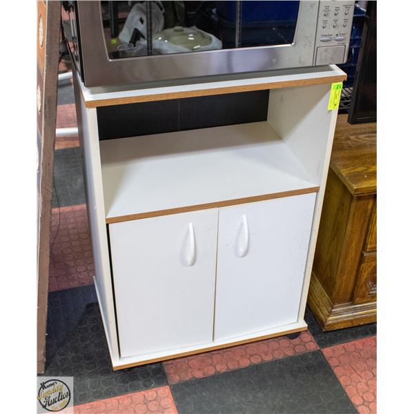 ROLLING MICROWAVE STAND H-35" W-16" L-24"