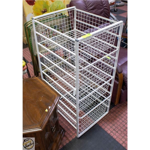 WIRE RACK STORAGE SYSTEM