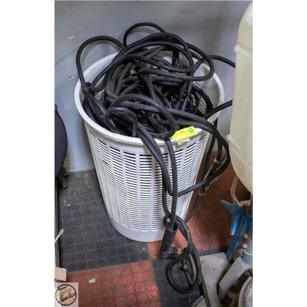 BASKET OF COPPER GROUNDING WIRE