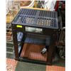 Image 1 : MOBILE METAL TOOL STAND / WORK STATION