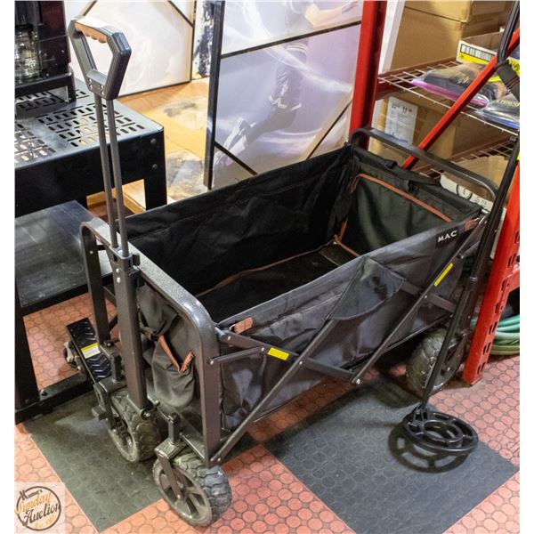 MAC SPORTS FOLDING WAGON WITH BRAKES - USED
