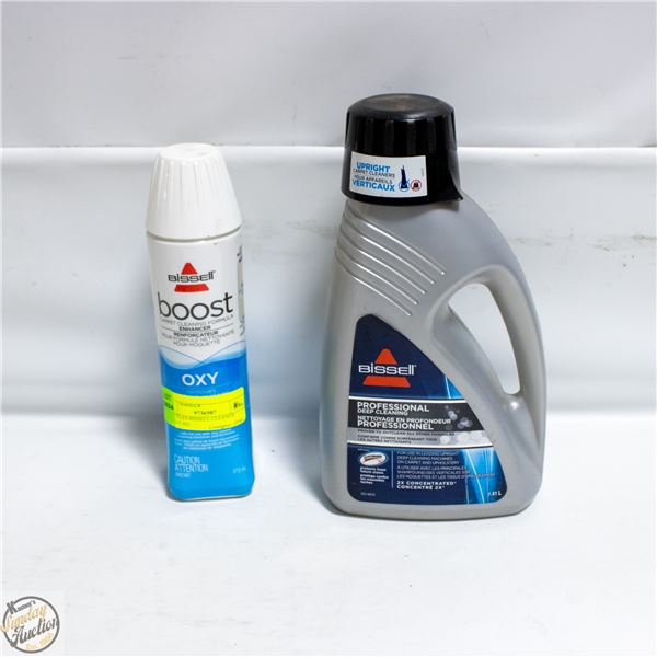 2 BOTTLES BISSELL CLEANER 473ML/1.41L