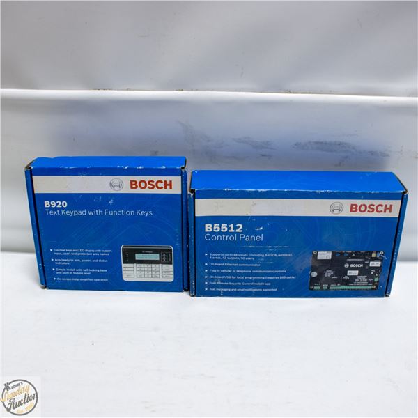 BOSCH ALARM KEYPAD AND CONTROL PANEL