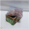 Image 1 : BOX OF BOLTS + ELECTRICAL CONNECTORS