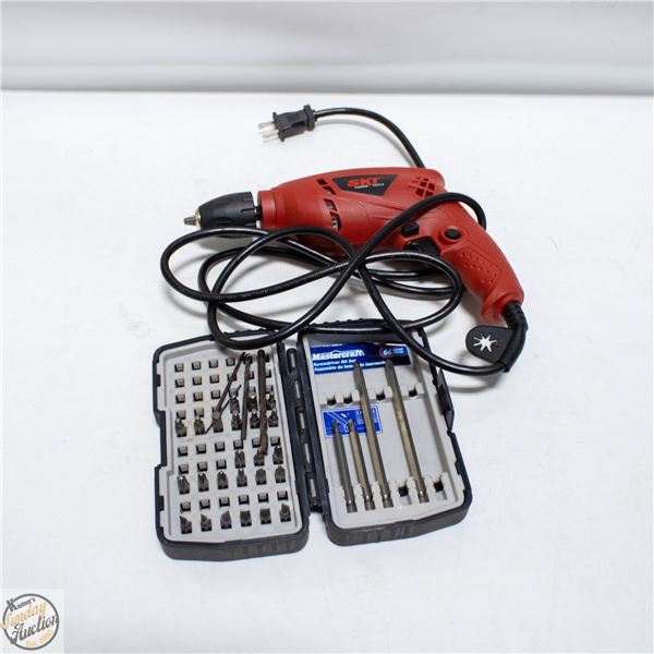 CORDED DRILL WORKING WITH 32-