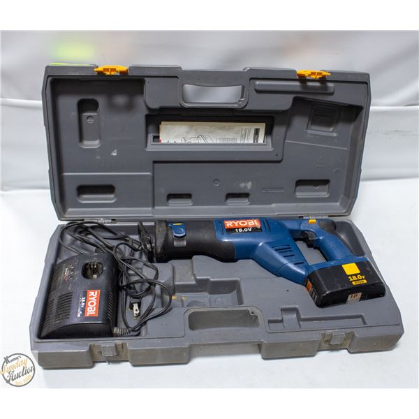 RYOBI 18V CORDLESS RECIPROCATING SAW