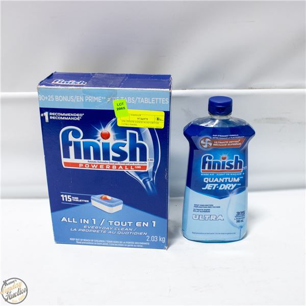 2PK DISHWASHER SOAP/DRYER 2.03KG/946ML
