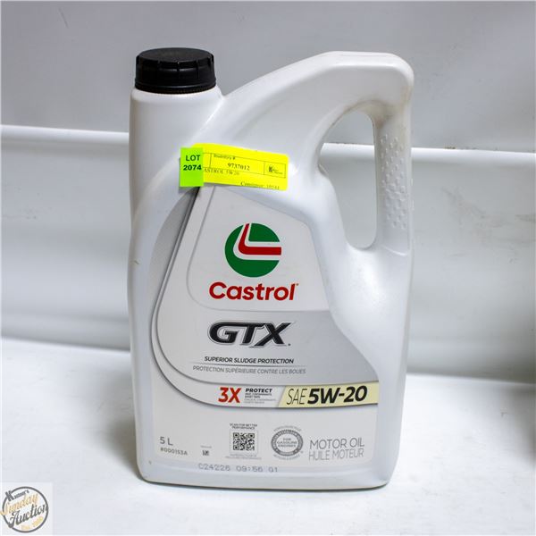 5L CASTROL 5W20