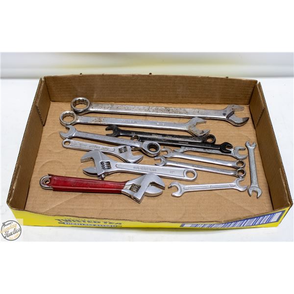 FLAT OF WRENCHES
