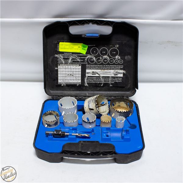 MASTERCRAFT HOLE SAW BIT SET