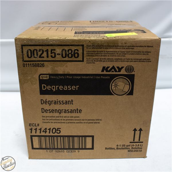 LOT OF 4 KAY DEGREASERS SUITABLE FOR FOOD AND