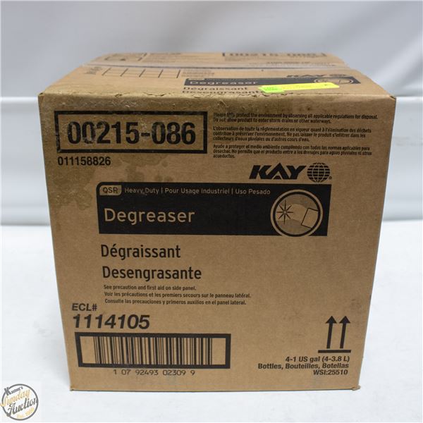 LOT OF 4 KAY DEGREASERS SUITABLE FOR FOOD AND