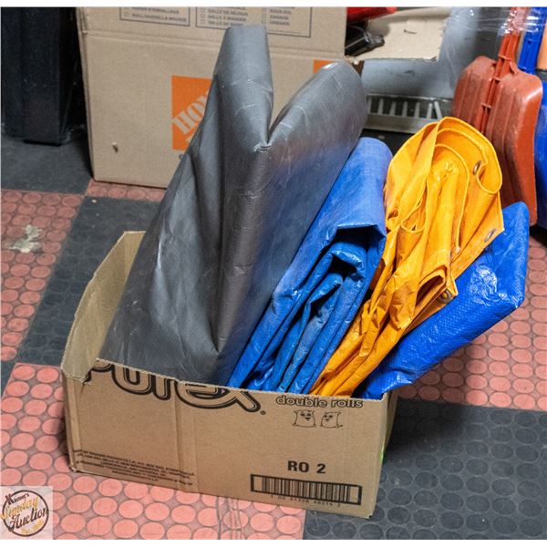 BUNDLE OF 4 TARPS TOGETHER