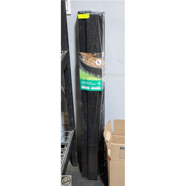 NEW TECHNOFLEX ECO EDGING 4PCS X 4 FEET LONG