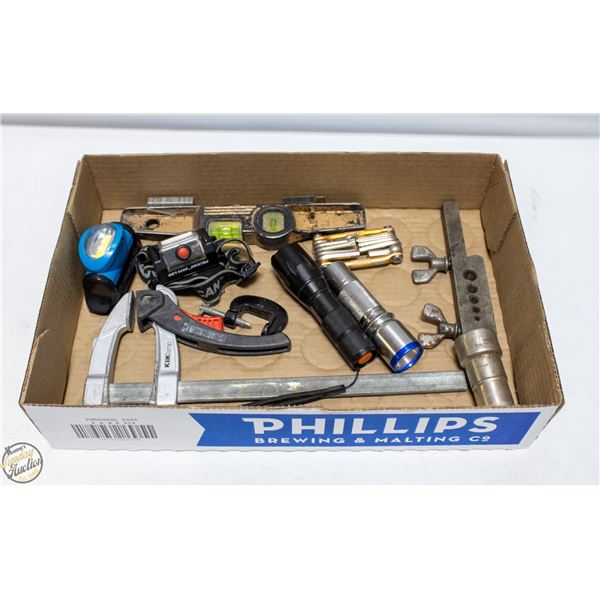 FLAT OF MISC TOOLS