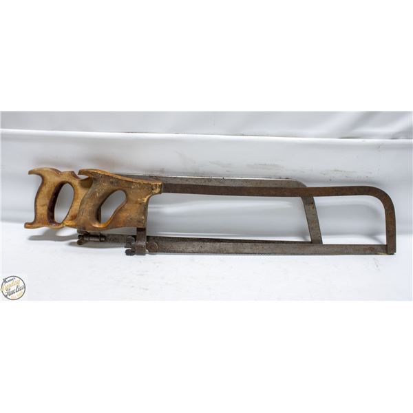 2 HAND MEAT SAWS