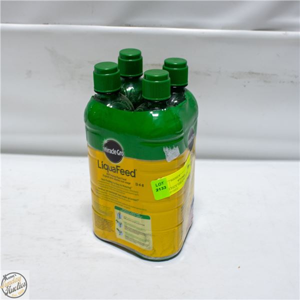 NEW 4 PACK MIRACAL GROW LIQUID FEED