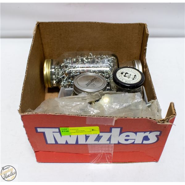 BOX ASSTORTED BOLTS AND SCREWS