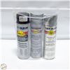 Image 1 : 3PK RUSTOLEUM SPRAY PAINT