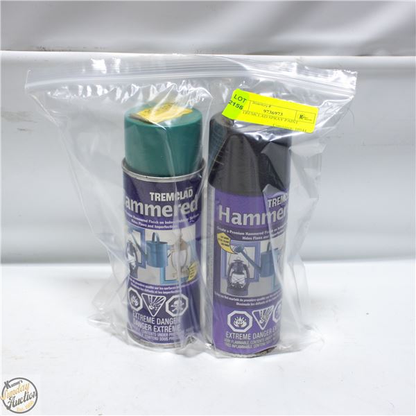 2PK TREMCLAD SPRAY PAINT