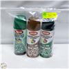 Image 1 : 3PK KRYLON SPRAY PAINT