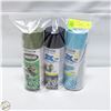 Image 1 : 3PK RUSTOLEUM SPRAY PAINT