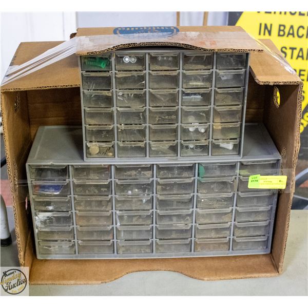 2 LOADED BOLT BINS 66 TOTAL BINS