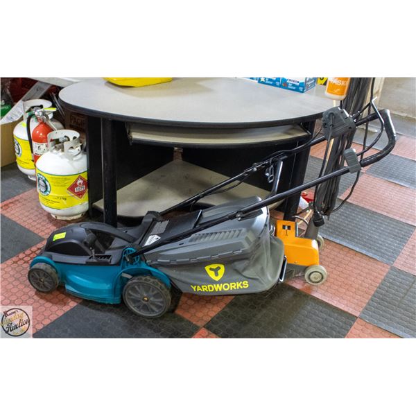 YARDWORKS ELECTRIC LAWNMOWER