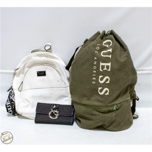 ESTATE GENUINE GUESS BAGS/WALLET ALL-