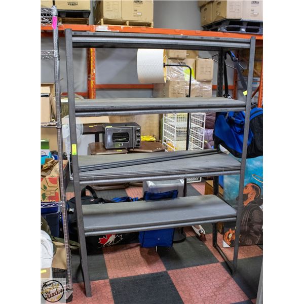 STEEL SHELVING UNIT 5 SHELVES 48W X