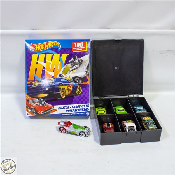 ESTATE HOTWHEELS 6CAR CARRYING CASE WITH