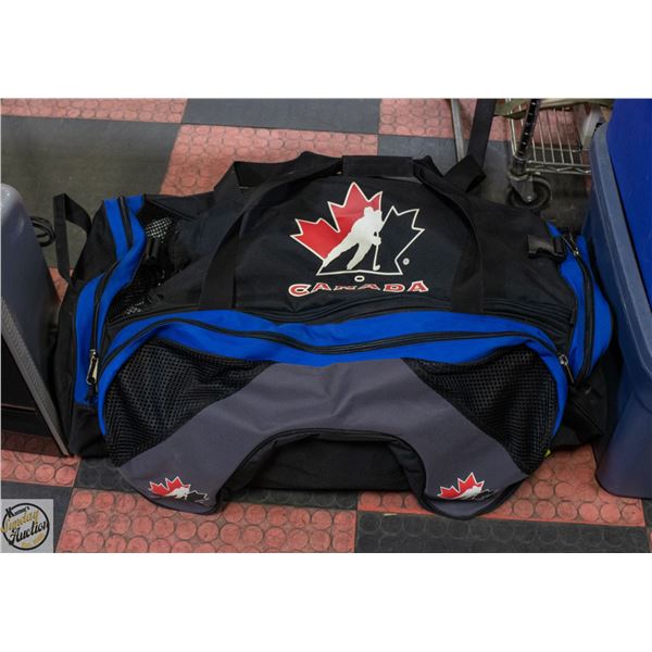 BLUE TEAM CANADA HOCKEY (SPORT) BAG