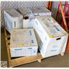 Image 1 : UNCLAIMED PALLET OF VARIOUS TOILET COMPONENTS