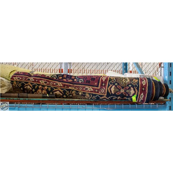 AREA COLLECTABLE RUG 8FTX12FT - WILL NEED CLEANING