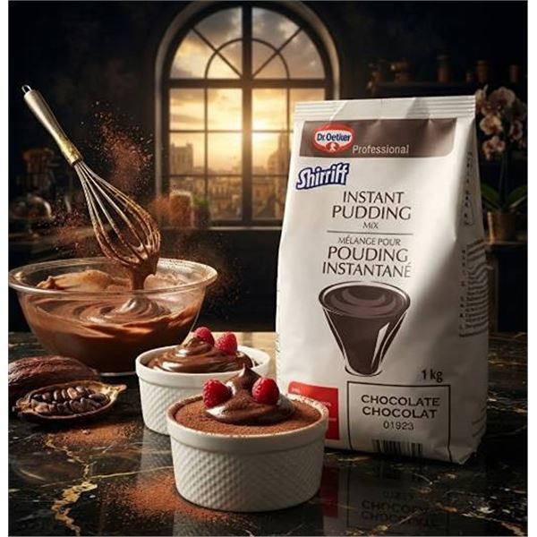 Shirriff Instant Chocolate Pudding 2x1kg