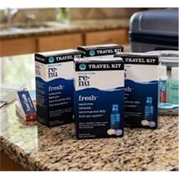 Bausch & Lomb Renu Fresh Travel Kit, 3 Pack