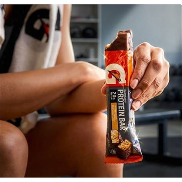 Gatorade Whey Protein Bar, Chocolate Caramel 12x80g