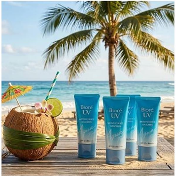 BiorÃ© UV Aqua Rich Weightless Moisturizer 4x50ml