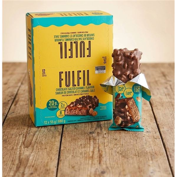 FULFIL Chocolate Salted Caramel Protein Bars