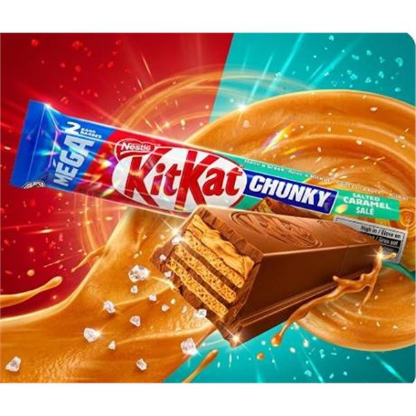 Nestle Kit Kat Chunky Mega 12-Pack (68g Each)