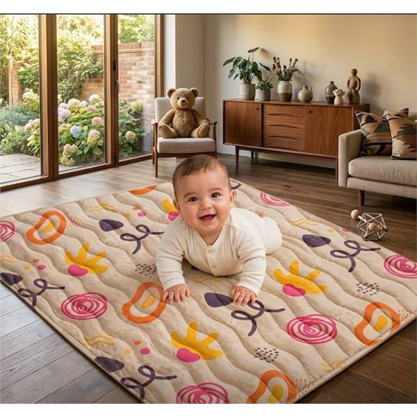 Space Seal Kids Play Mat 71x59 Inches