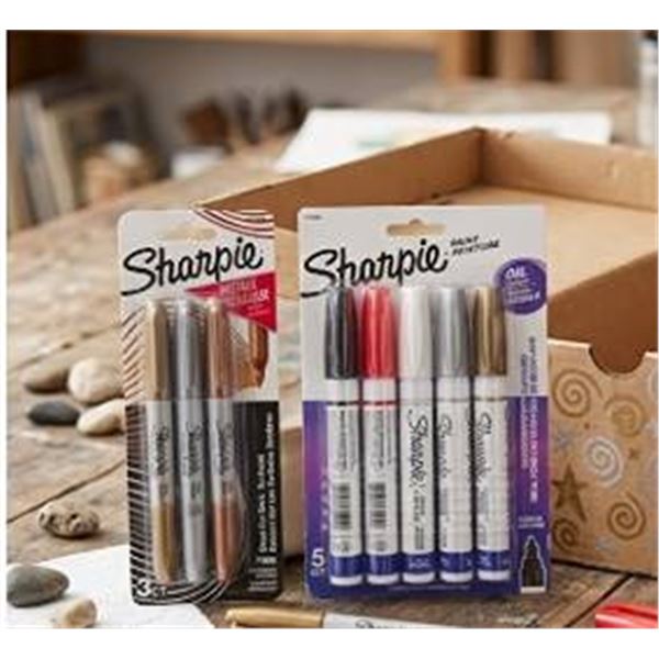 Sharpie Metallic and Paint Marker Sets