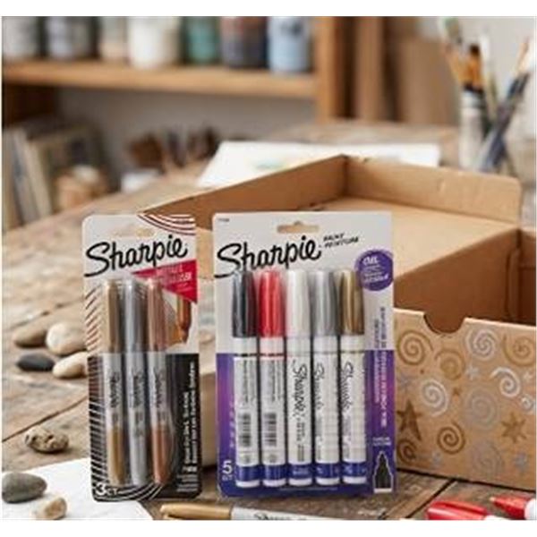 Sharpie Metallic and Paint Marker Sets