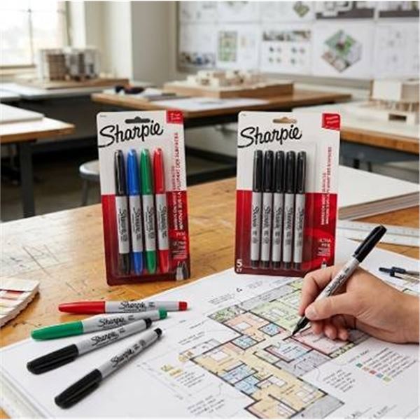 Sharpie Ultra Fine Permanent Markers, 10ct