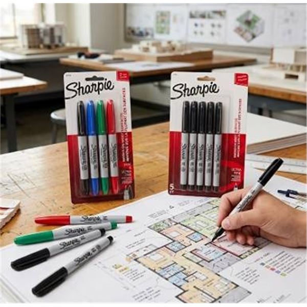Sharpie Ultra Fine Permanent Markers, 10ct