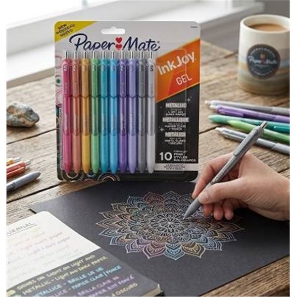 Paper Mate InkJoy Gel Metallic Pens Set